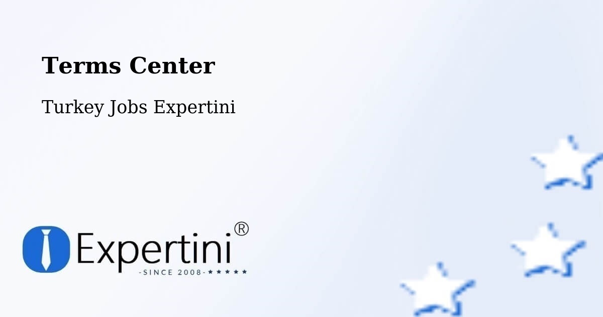 Terms of Service – Çinarcik - Turkey Jobs Expertini